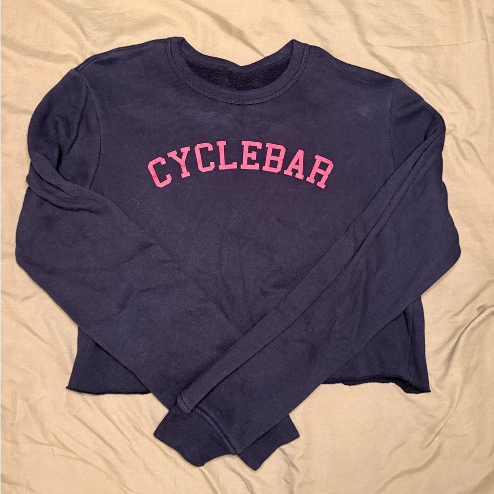 CycleBar cropped sweater